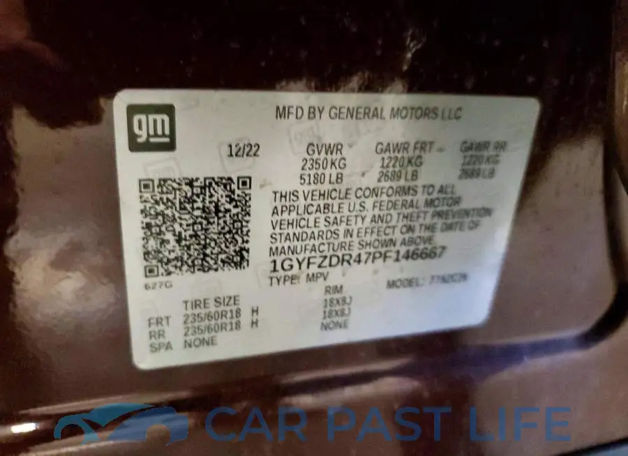 1GYFZDR47PF146667# 13