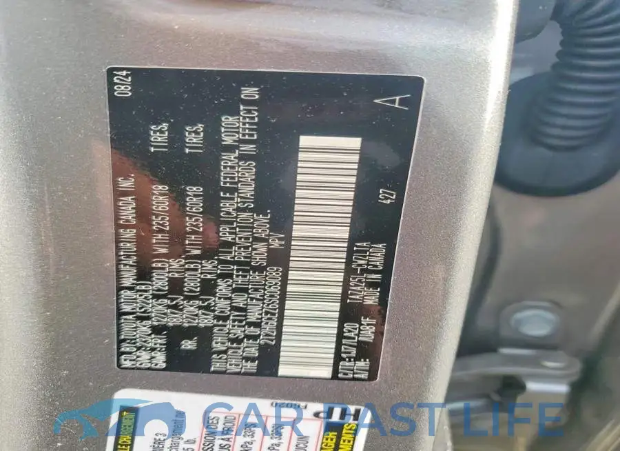 2T2HGCEZ6SC069089# 14