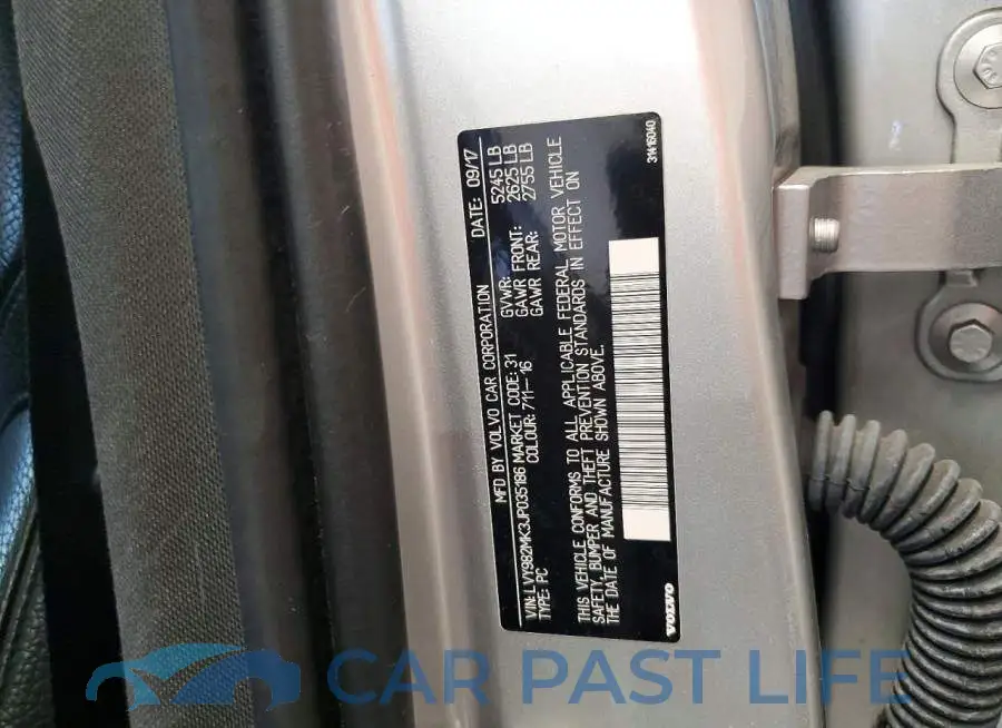 LVY982MK3JP035186# 12
