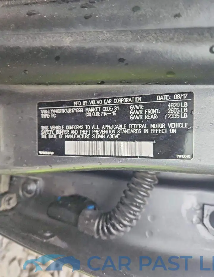 LYV402TK1JB171399# 12