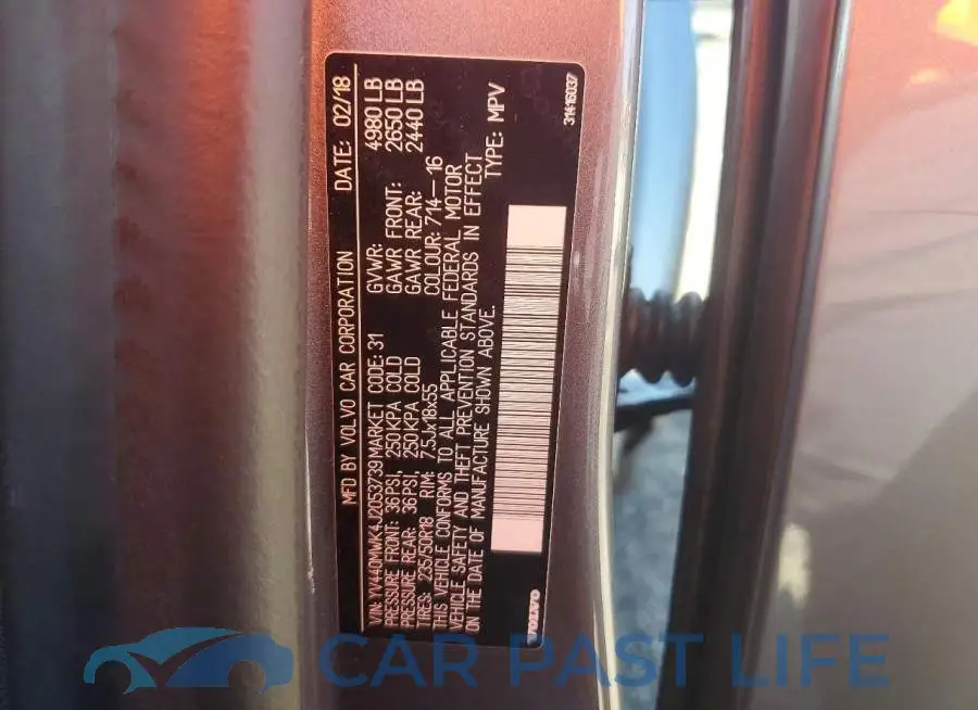 YV440MWK4J2053739# 13