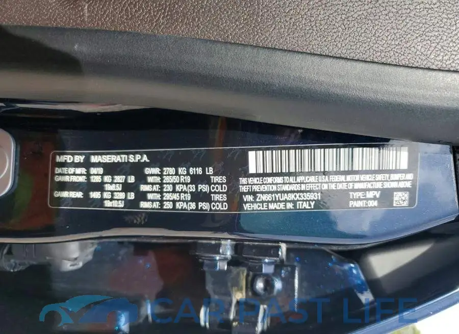 ZN661YUA8KX335931# 14