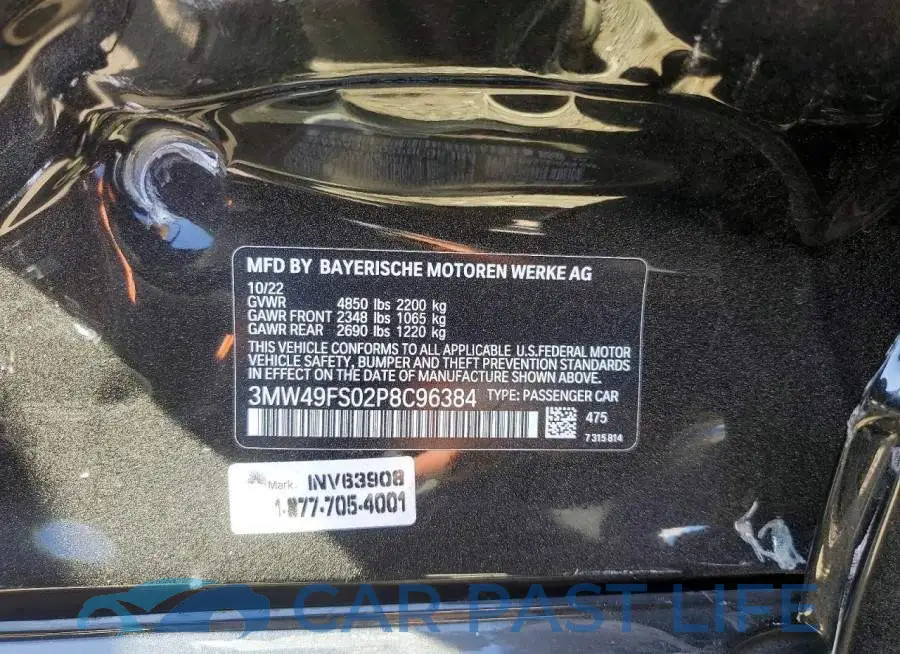 3MW49FS02P8C96384# 13