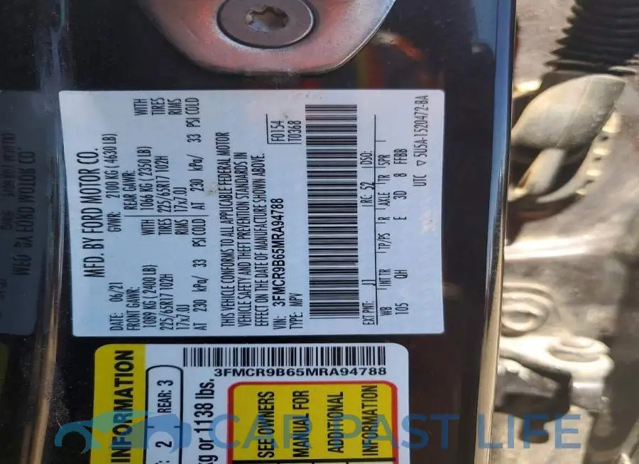 3FMCR9B65MRA94788# 12