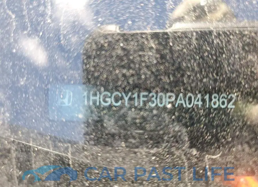 1HGCY1F30PA041862# 12
