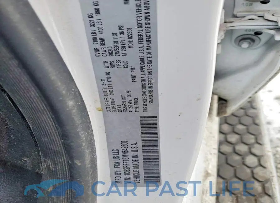 1C6SRFFT6MN642600# 12