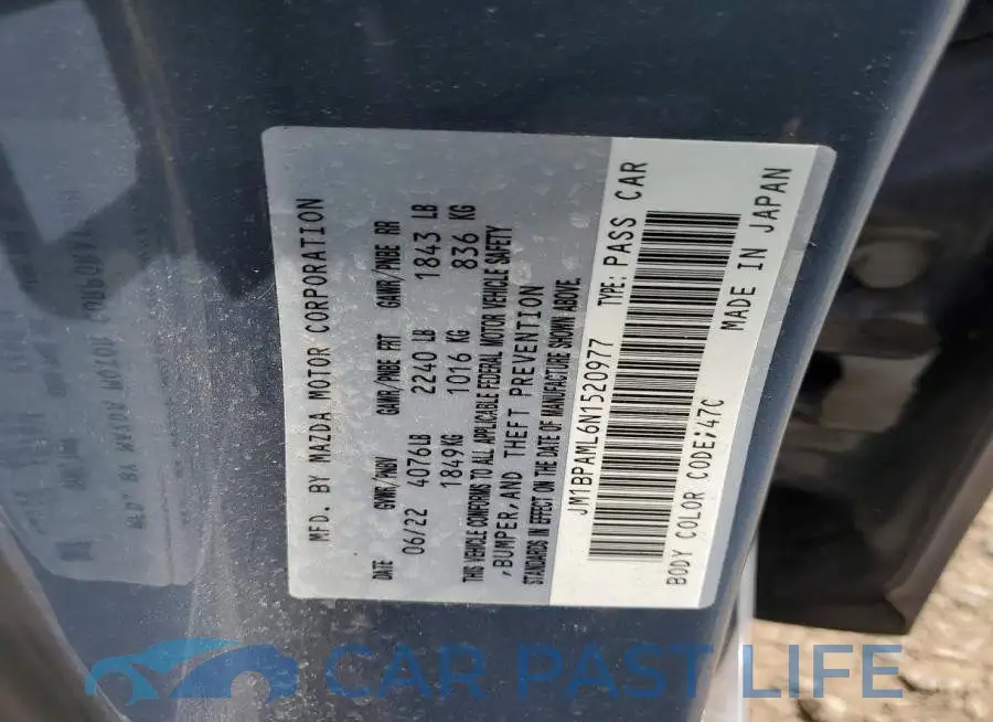 JM1BPAML6N1520977# 12