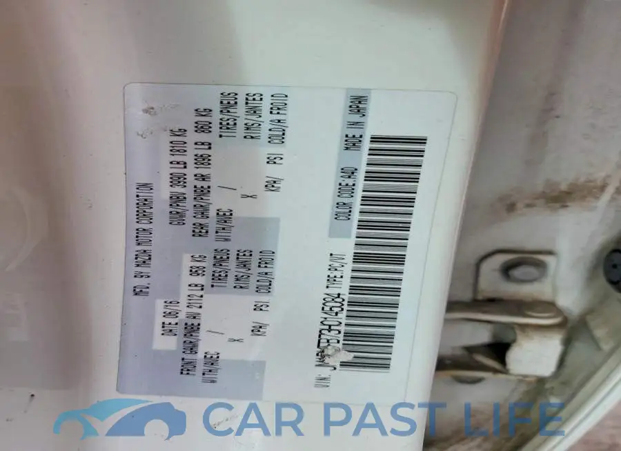 JM1DKFB73H0145084# 12