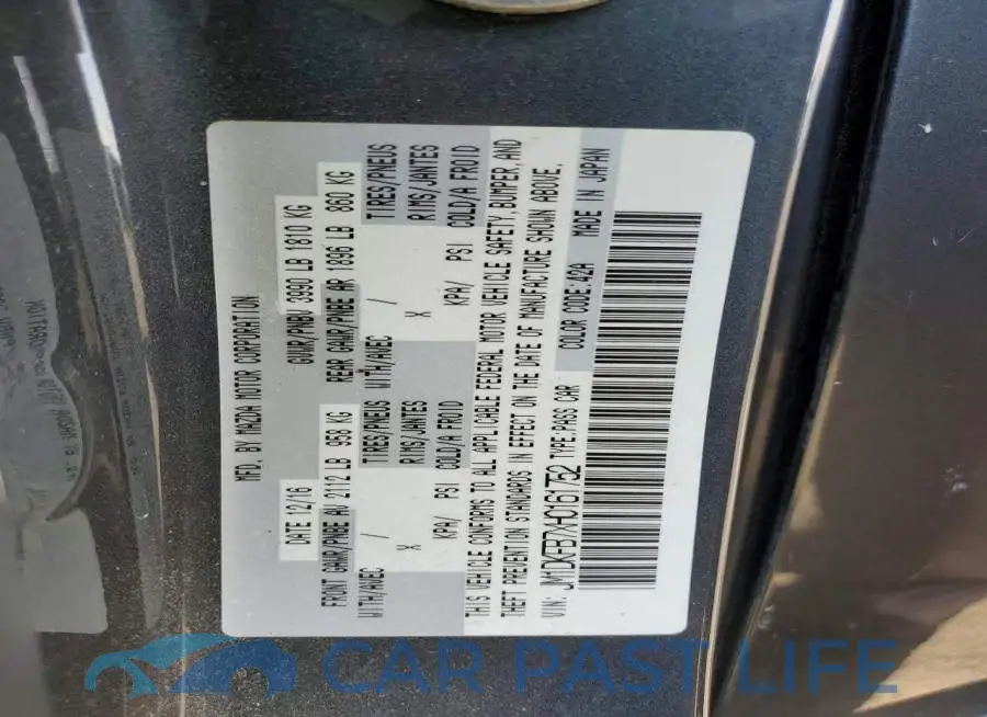 JM1DKFB7XH0161752# 12