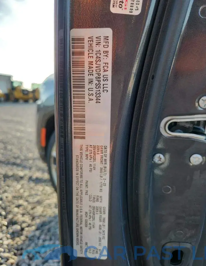 1C4SJVDP8PS513344# 13