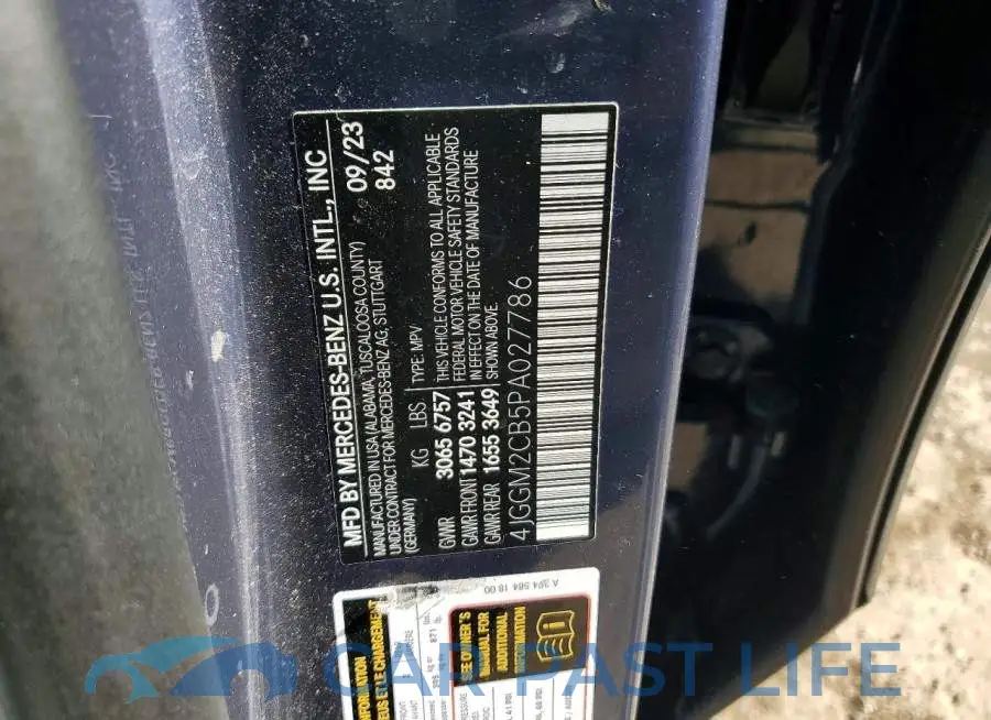 4JGGM2CB5PA027786# 13