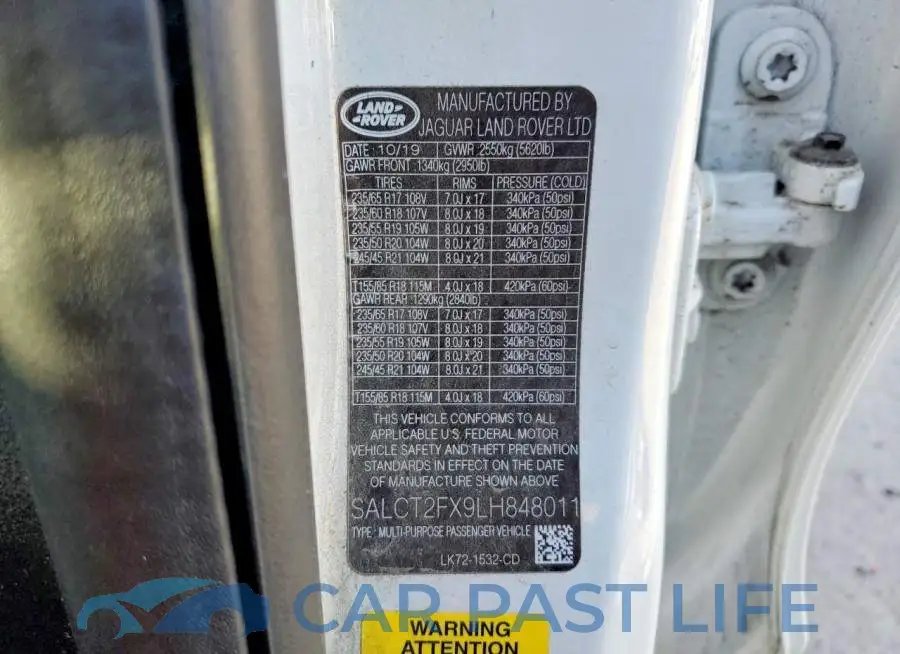 SALCT2FX9LH848011# 13