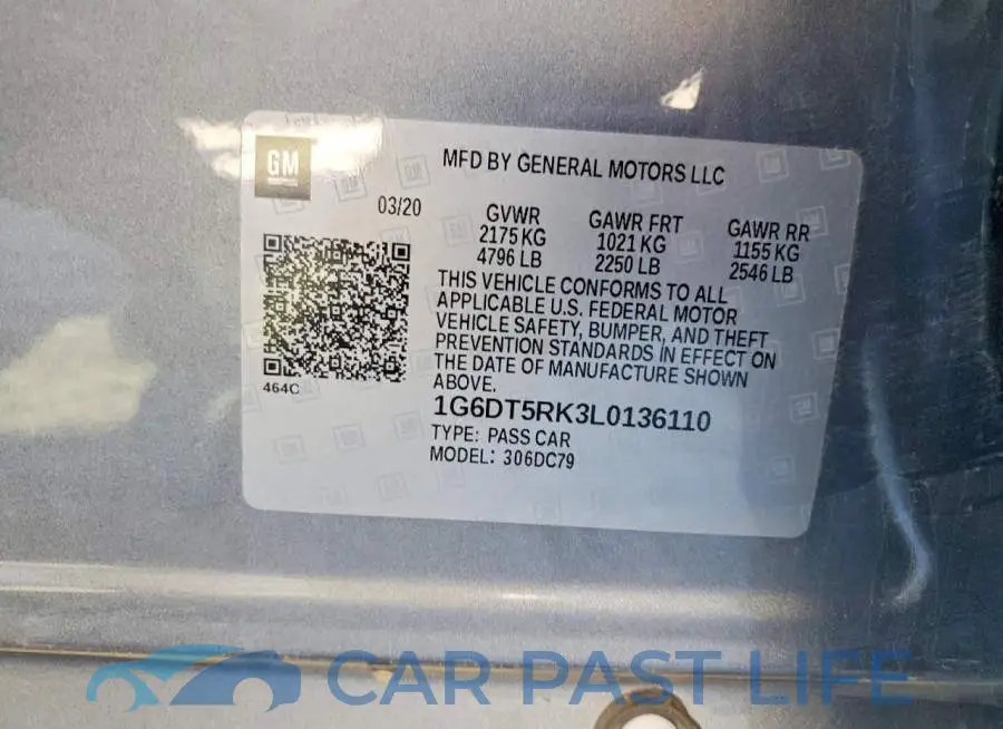 1G6DT5RK3L0136110# 12