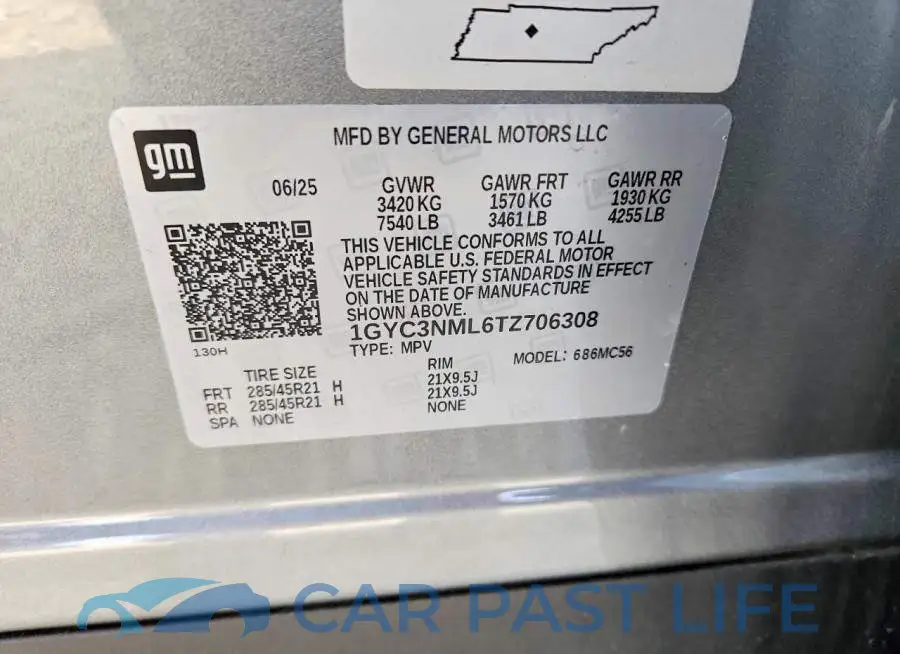 1GYC3NML6TZ706308# 14