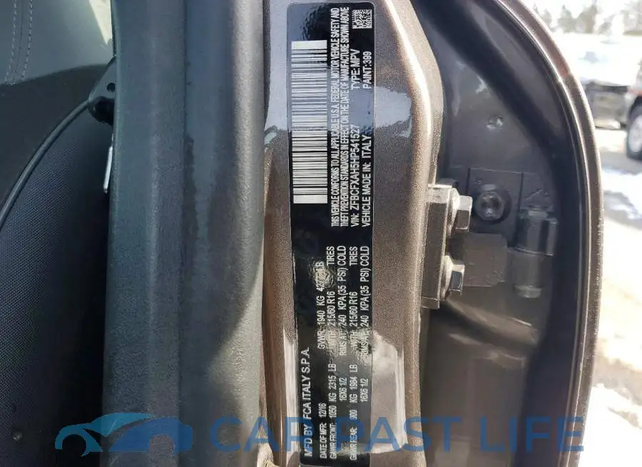 ZFBCFXAH5HP541527# 13