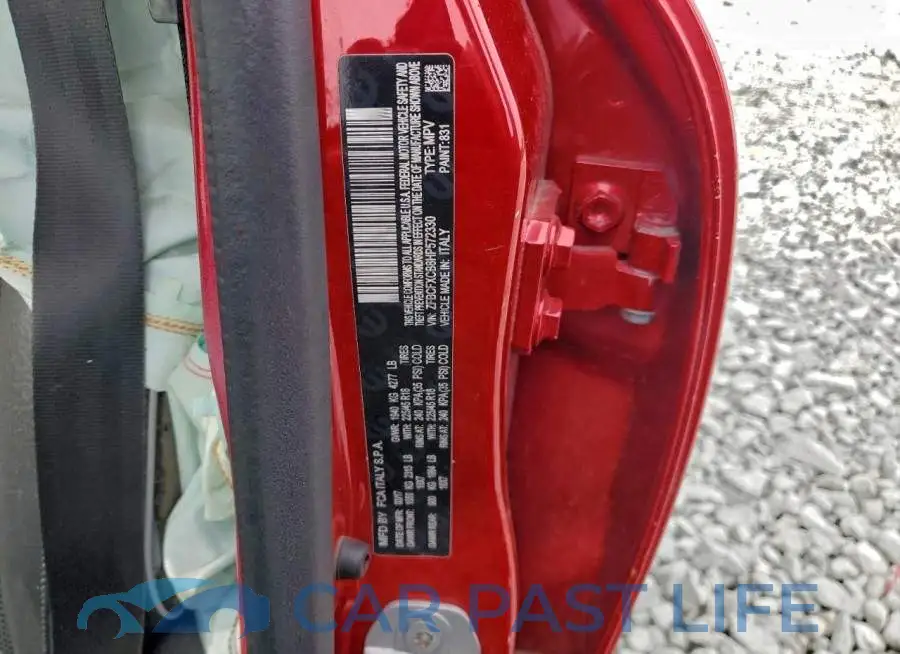 ZFBCFXCB8HP572330# 12