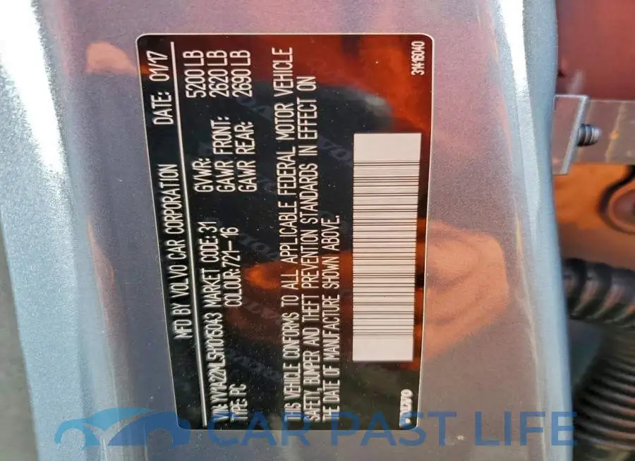 YV1A22ML5H1015043# 12