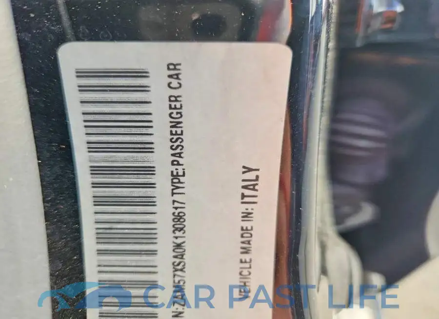 ZAM57XSA0K1308617# 12