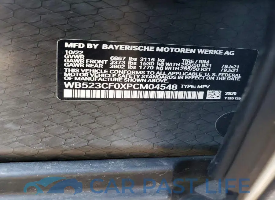 WB523CF0XPCM04548# 14