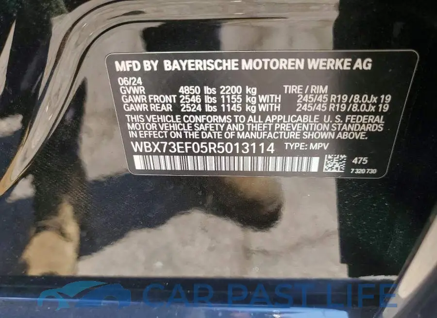 WBX73EF05R5013114# 13