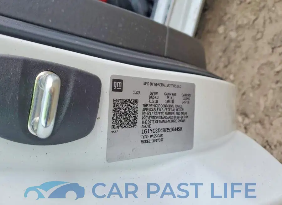 1G1YC3D4XR5104450# 12