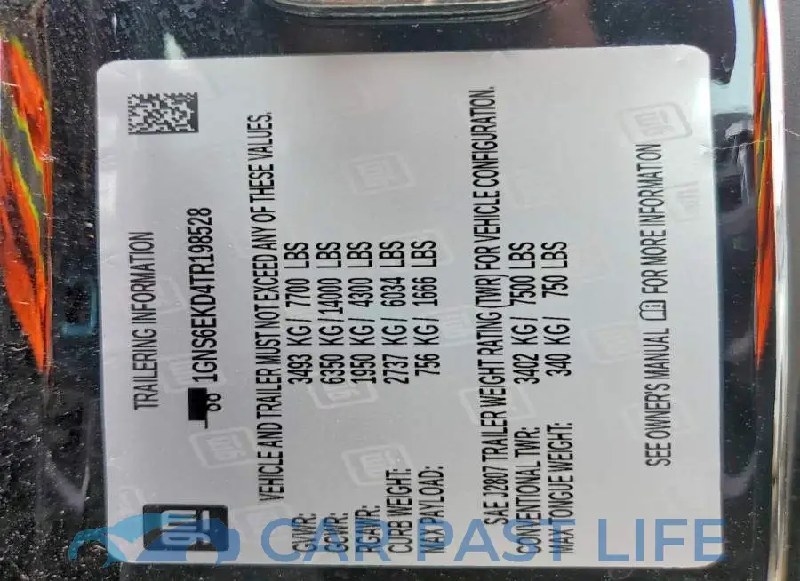 1GNS6EKD4TR198528# 13