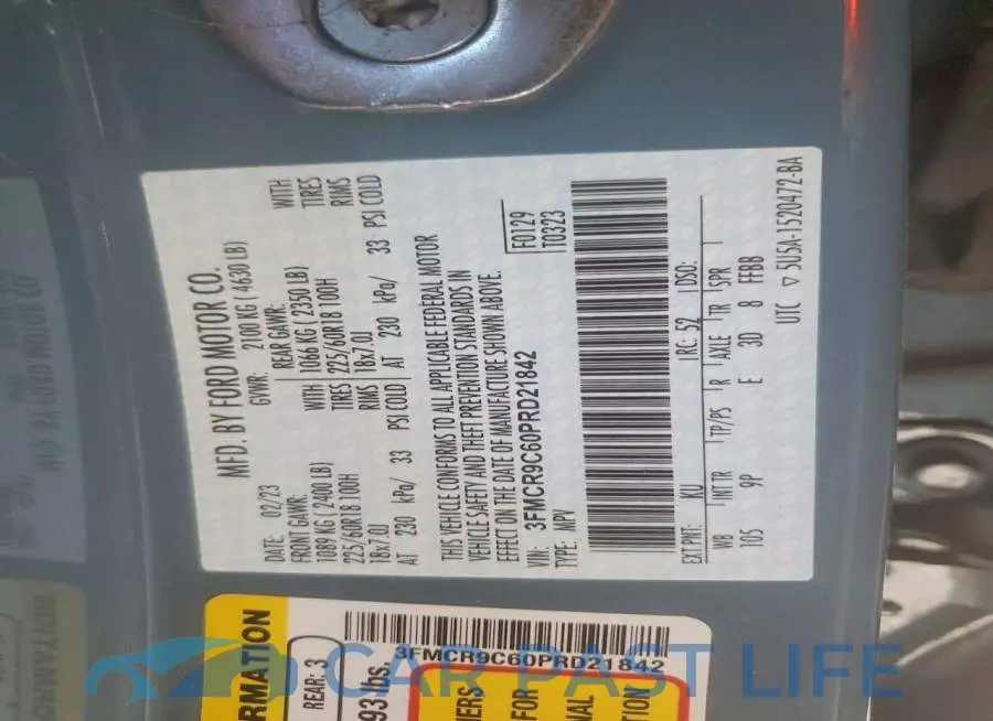 3FMCR9C60PRD21842# 14