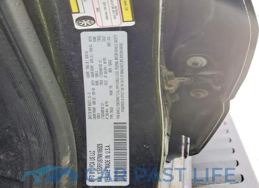 1C6SRFU97NN186826# 13
