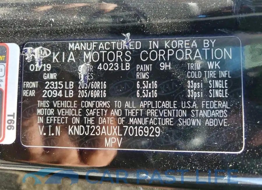 KNDJ23AUXL7016929# 13