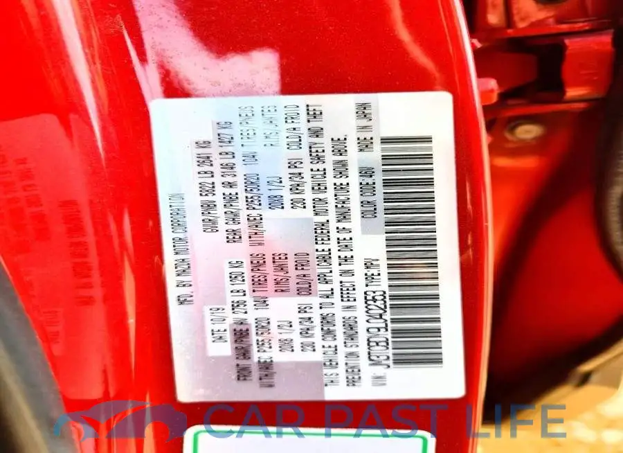 JM3TCBDY9L0402353# 13