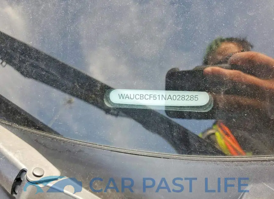 WAUCBCF51NA028285# 12