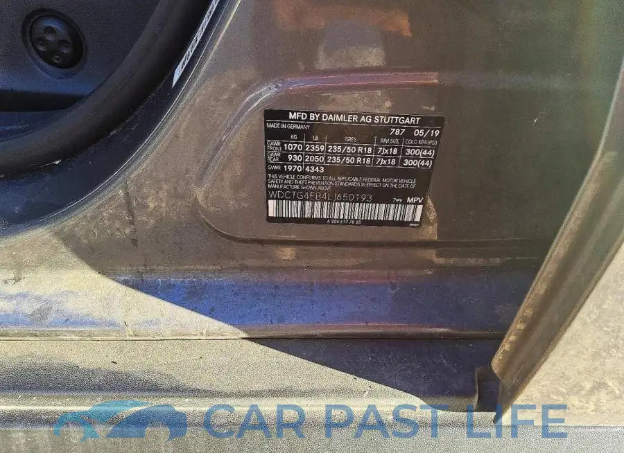 WDCTG4EB4LJ650193# 12