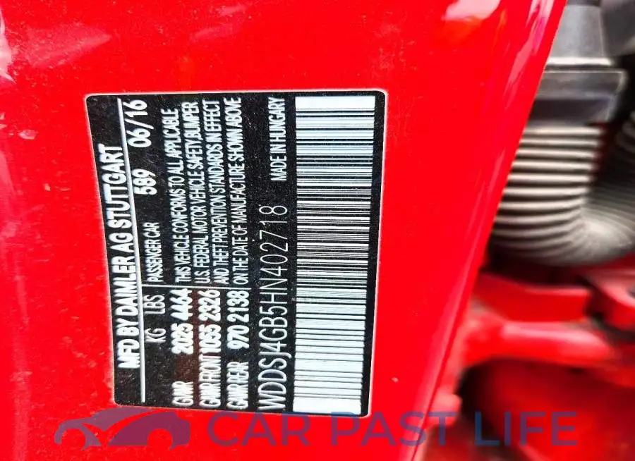WDDSJ4GB5HN402718# 12
