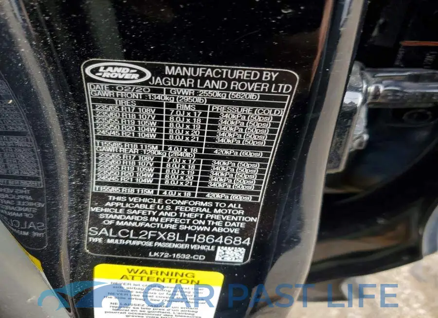 SALCL2FX8LH864684# 13