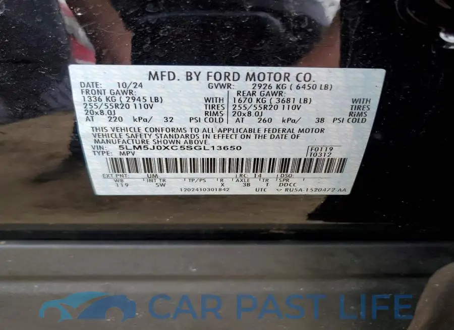 5LM5J0XC5SGL13650# 13
