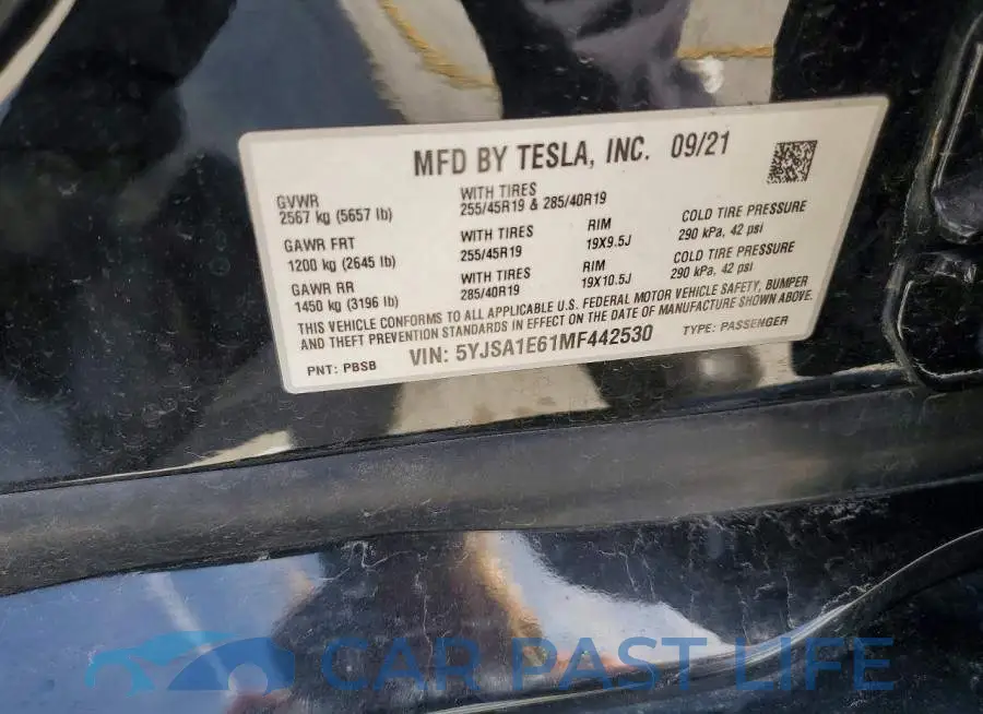 5YJSA1E61MF442530# 12
