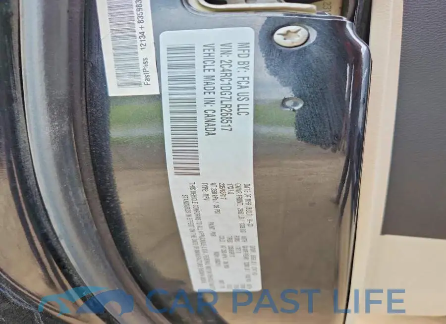 2C4RC1DG7LR268517# 13