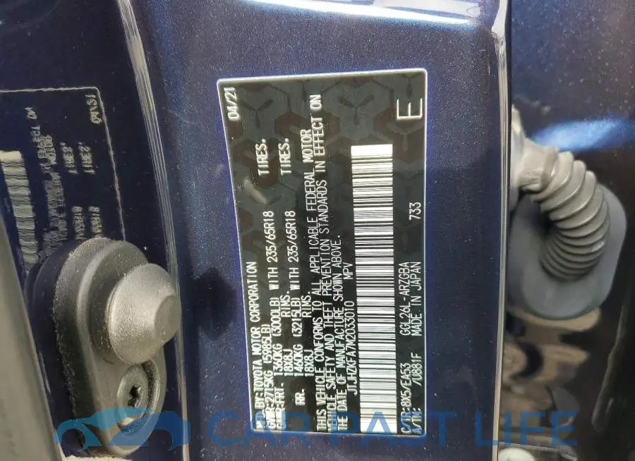JTJHZKFA7M2033010# 14