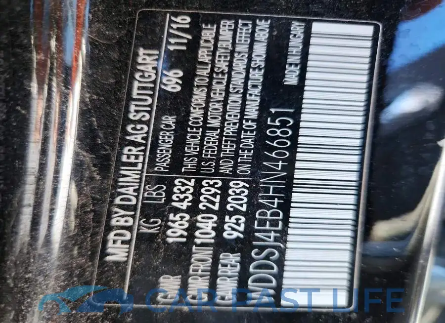WDDSJ4EB4HN466851# 12