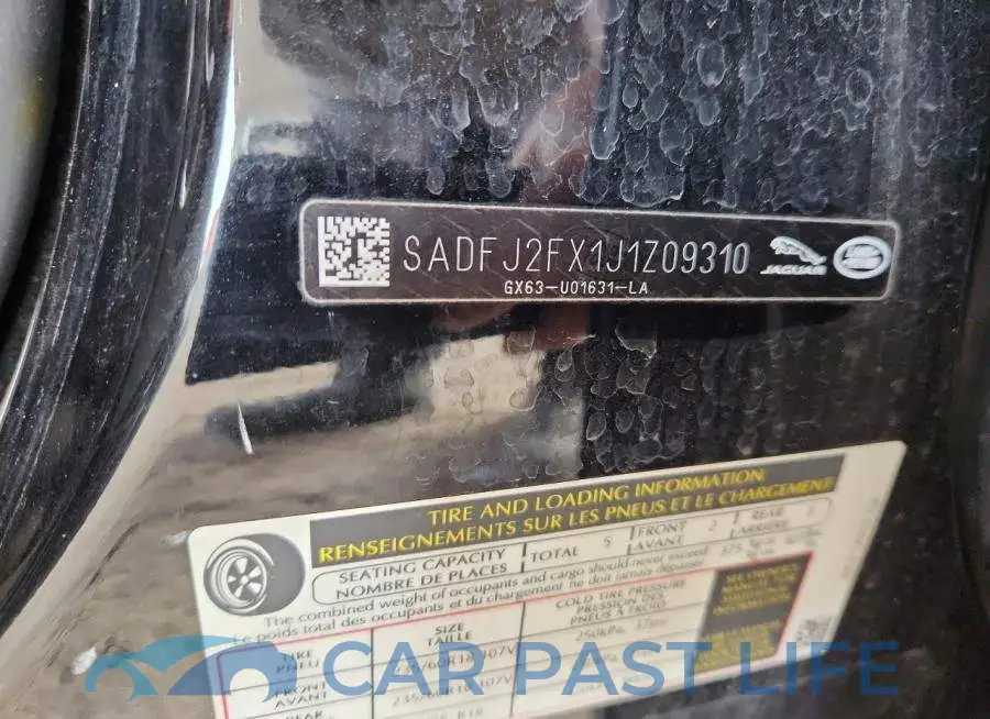 SADFJ2FX1J1Z09310# 13