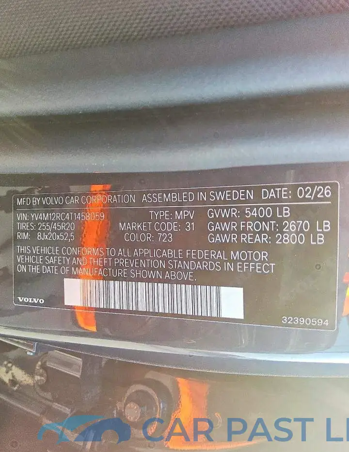 YV4M12RC4T1458059# 14