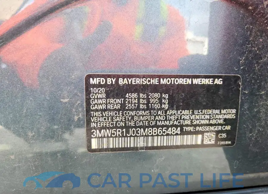3MW5R1J03M8B65484# 12