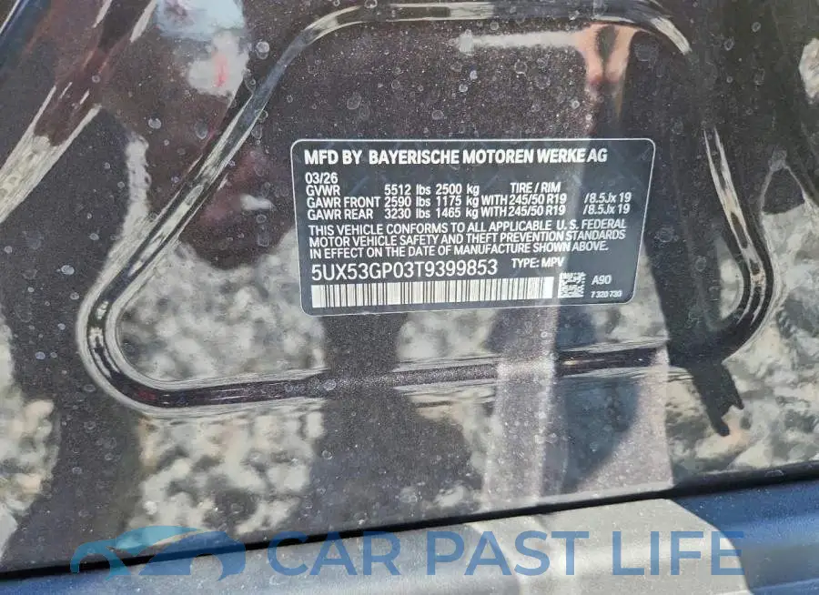 5UX53GP03T9399853# 14