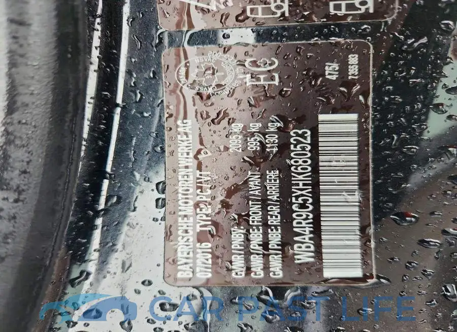WBA4R9C5XHK680523# 12