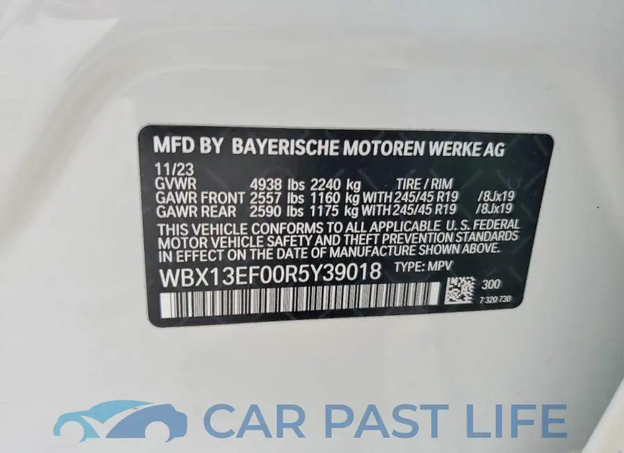 WBX13EF00R5Y39018# 14
