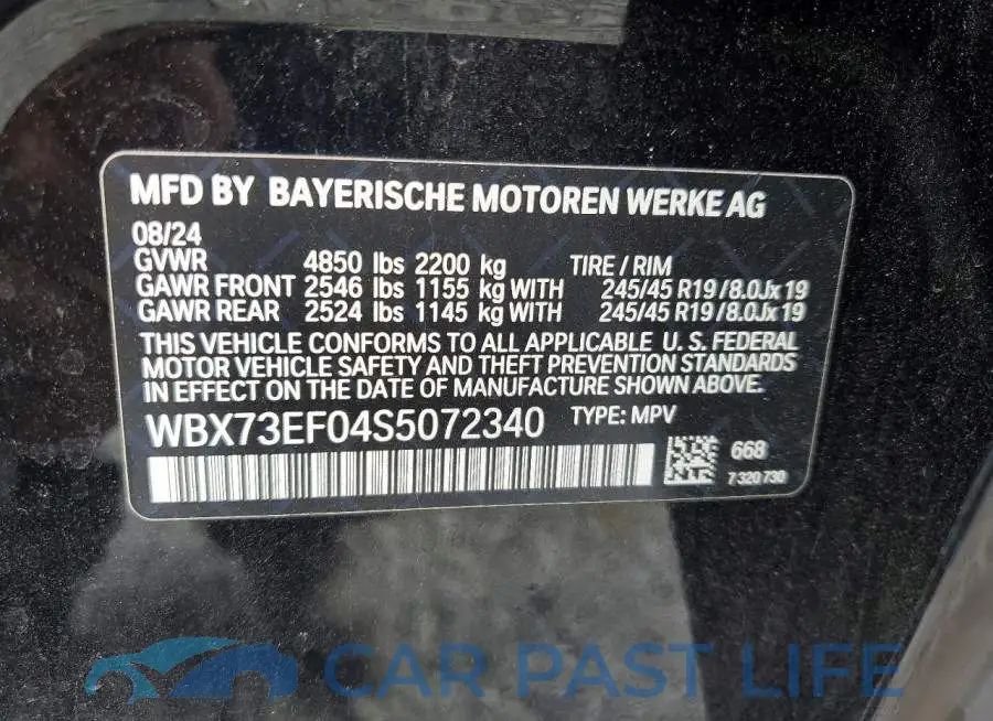 WBX73EF04S5072340# 14