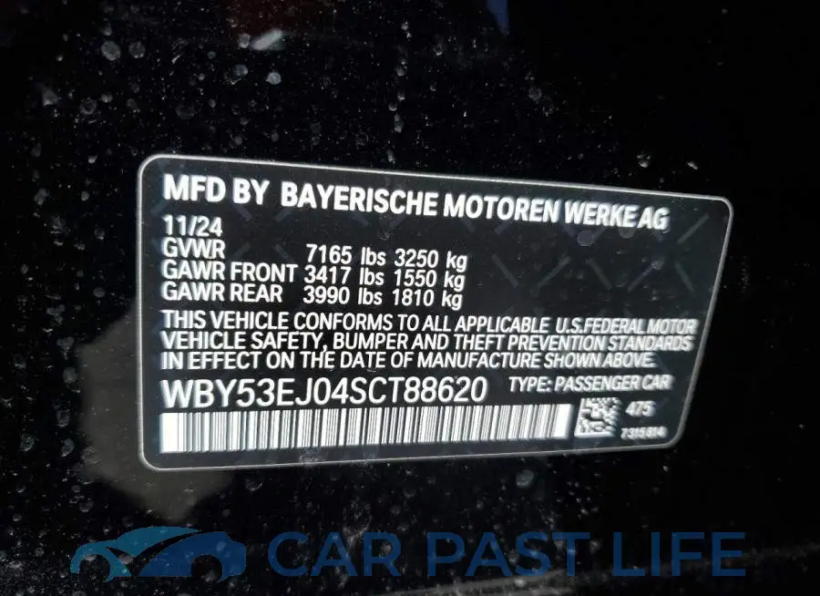 WBY53EJ04SCT88620# 13