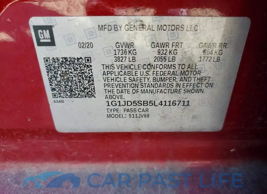 1G1JD5SB5L4116711# 12