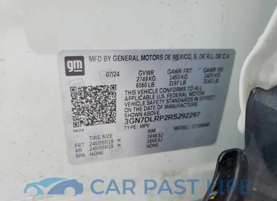 3GN7DLRP2RS292297# 13