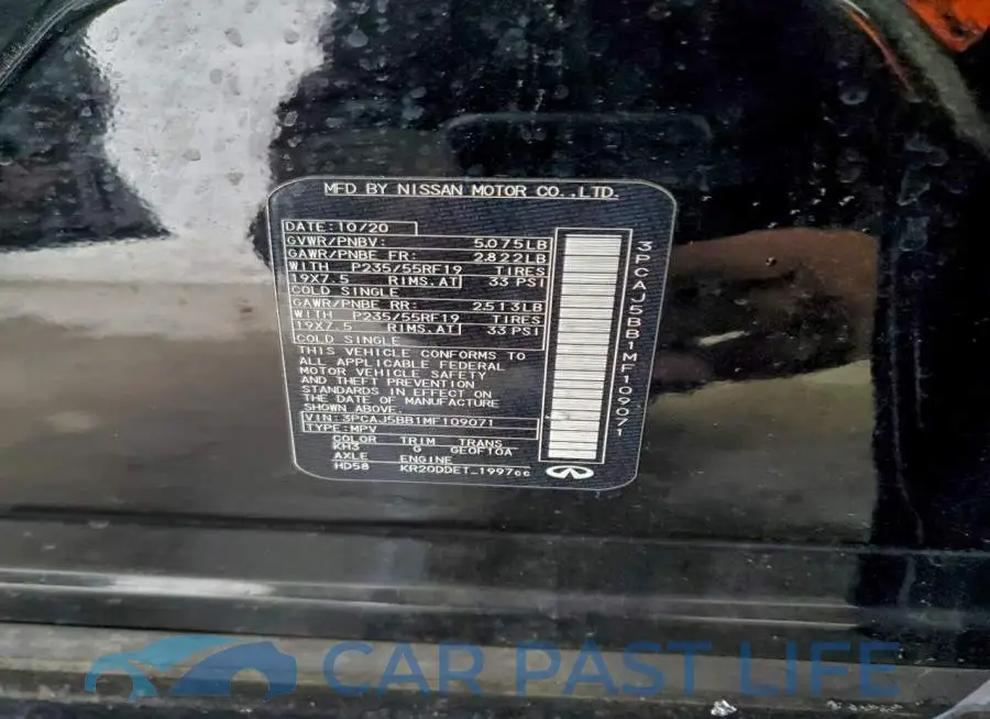 3PCAJ5BB1MF109071# 13